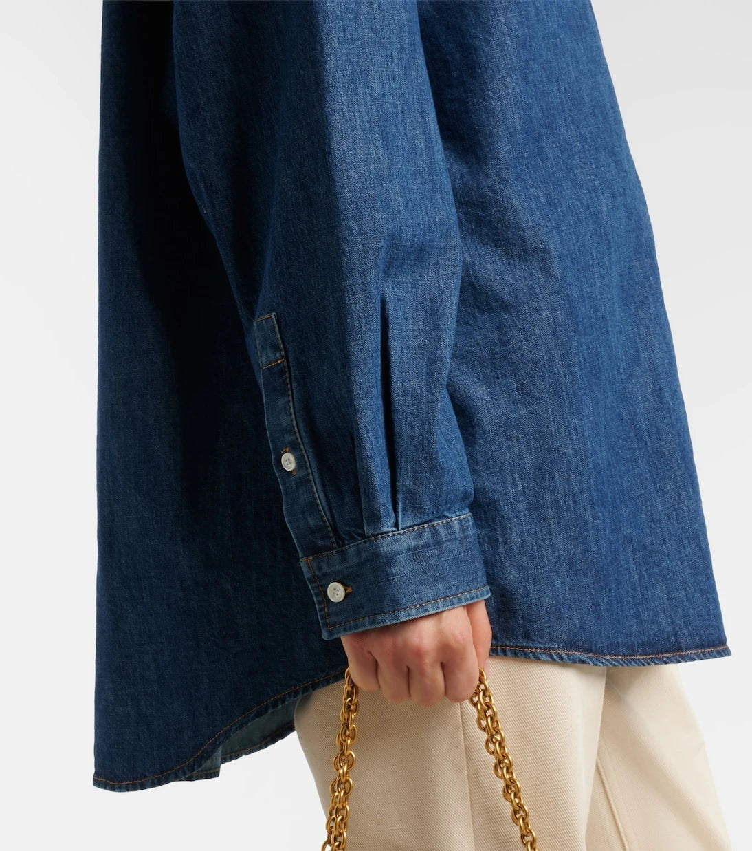 Valentino - VGold chambray shirt