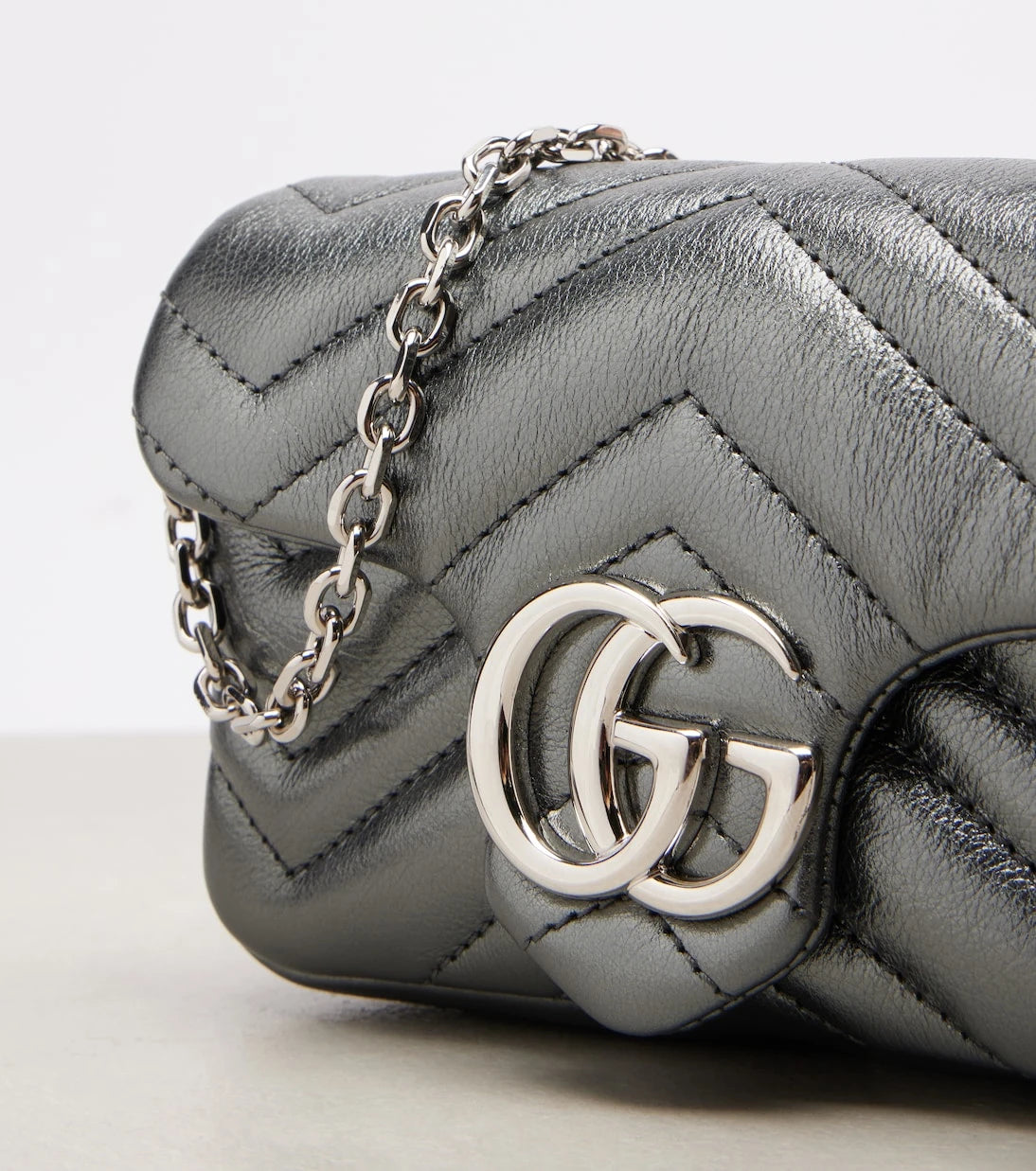 Gucci - GG Marmont Mini leather shoulder bag