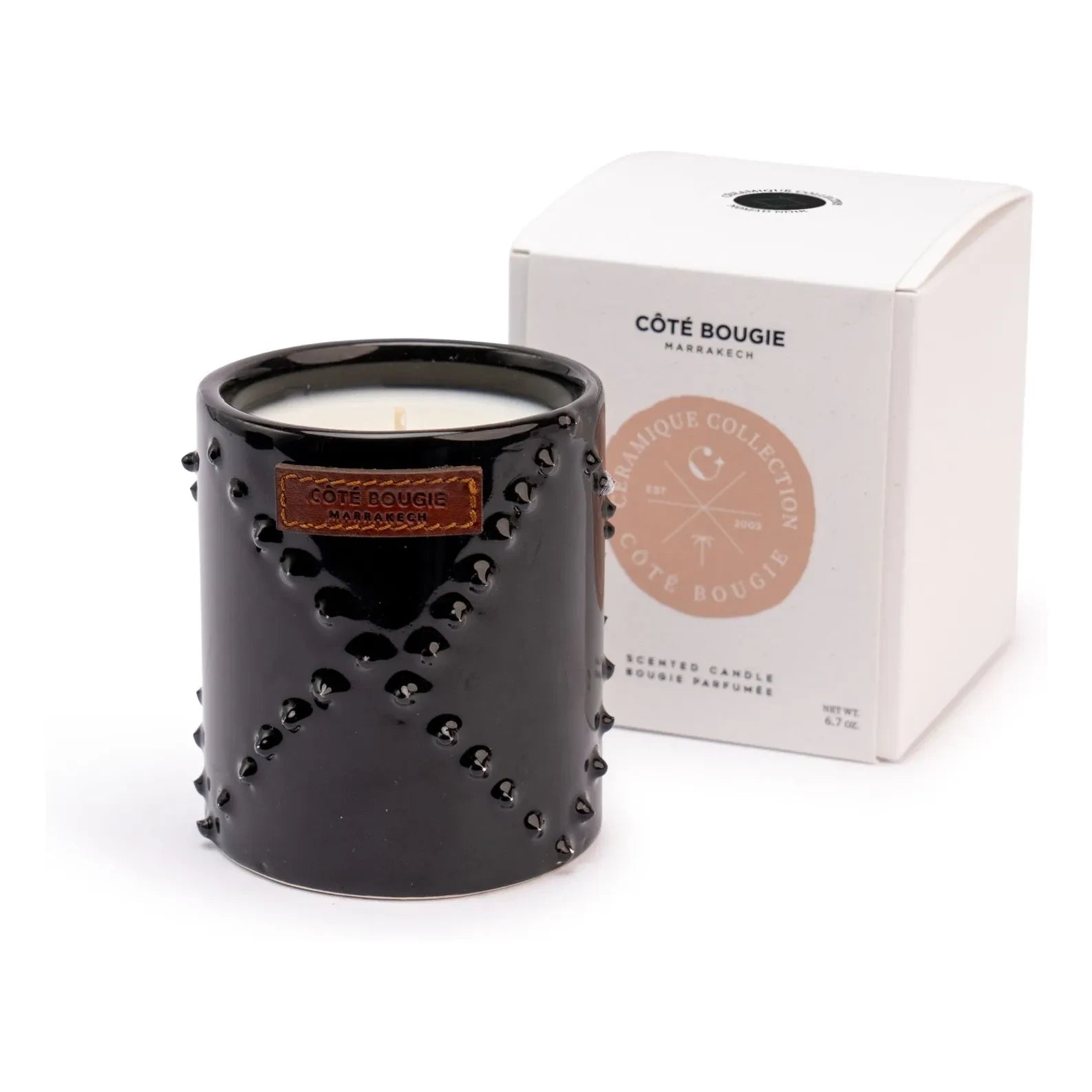 Côté Bougie - Candle Nomad Noir - Atlas Cedar