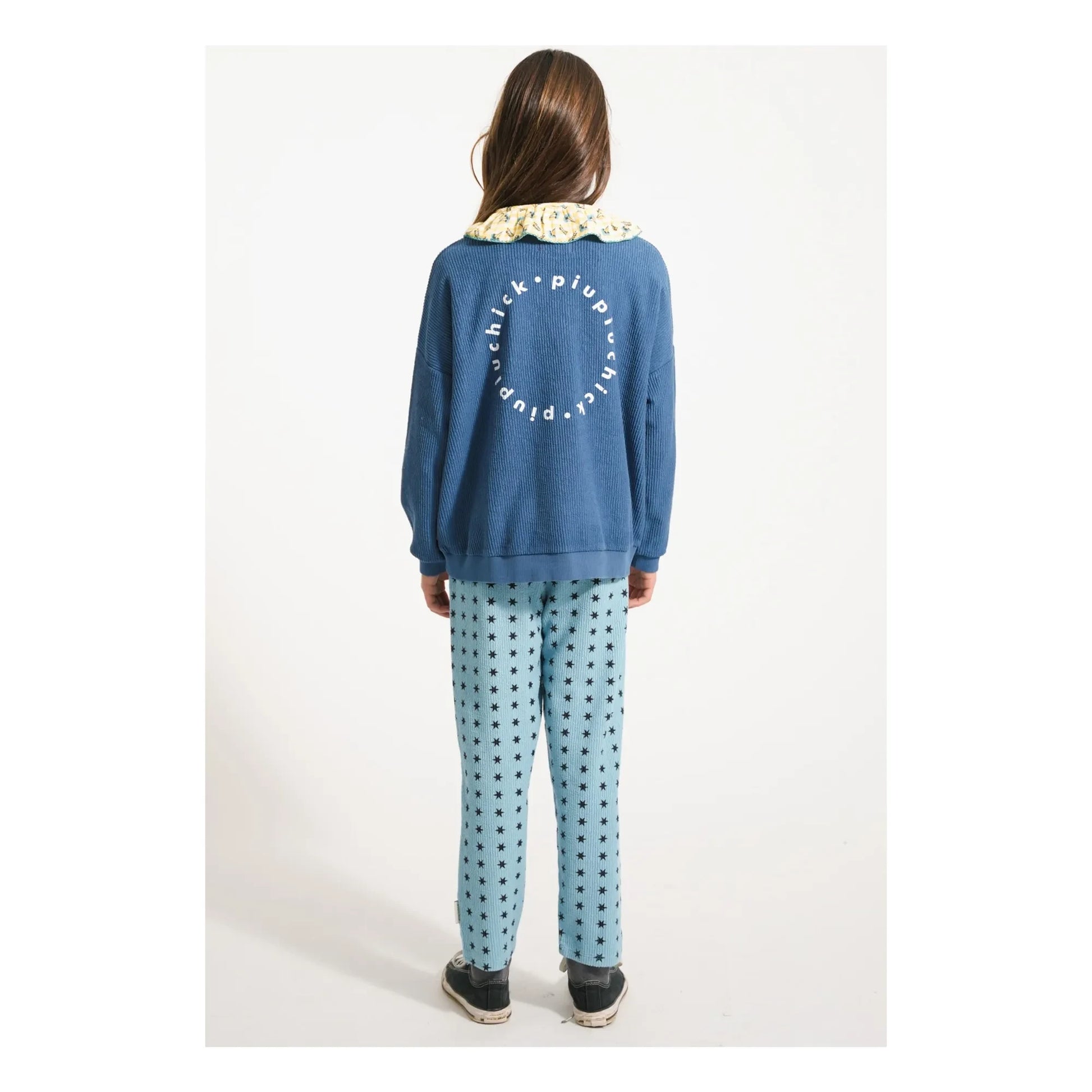 Piupiuchick - Blouse Col Claudine Flowers | Yellow