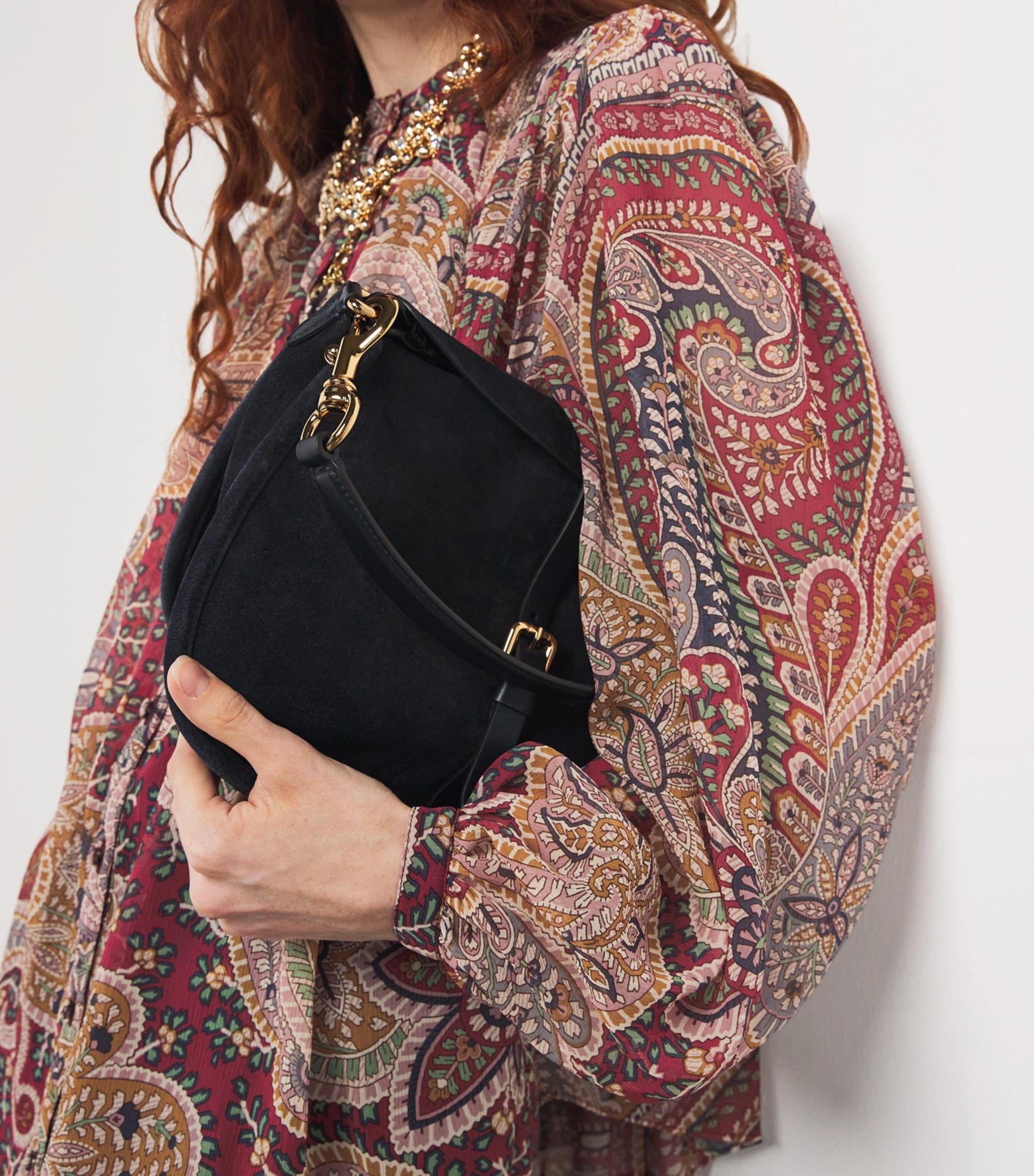 Etro Multi Sheer-Silk Paisley Blouse