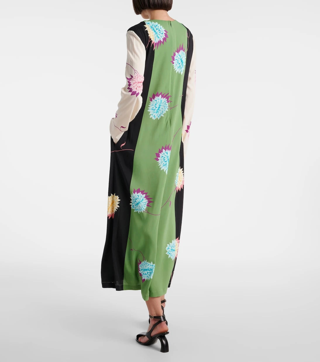 La DoubleJ - Swing printed jersey midi dress