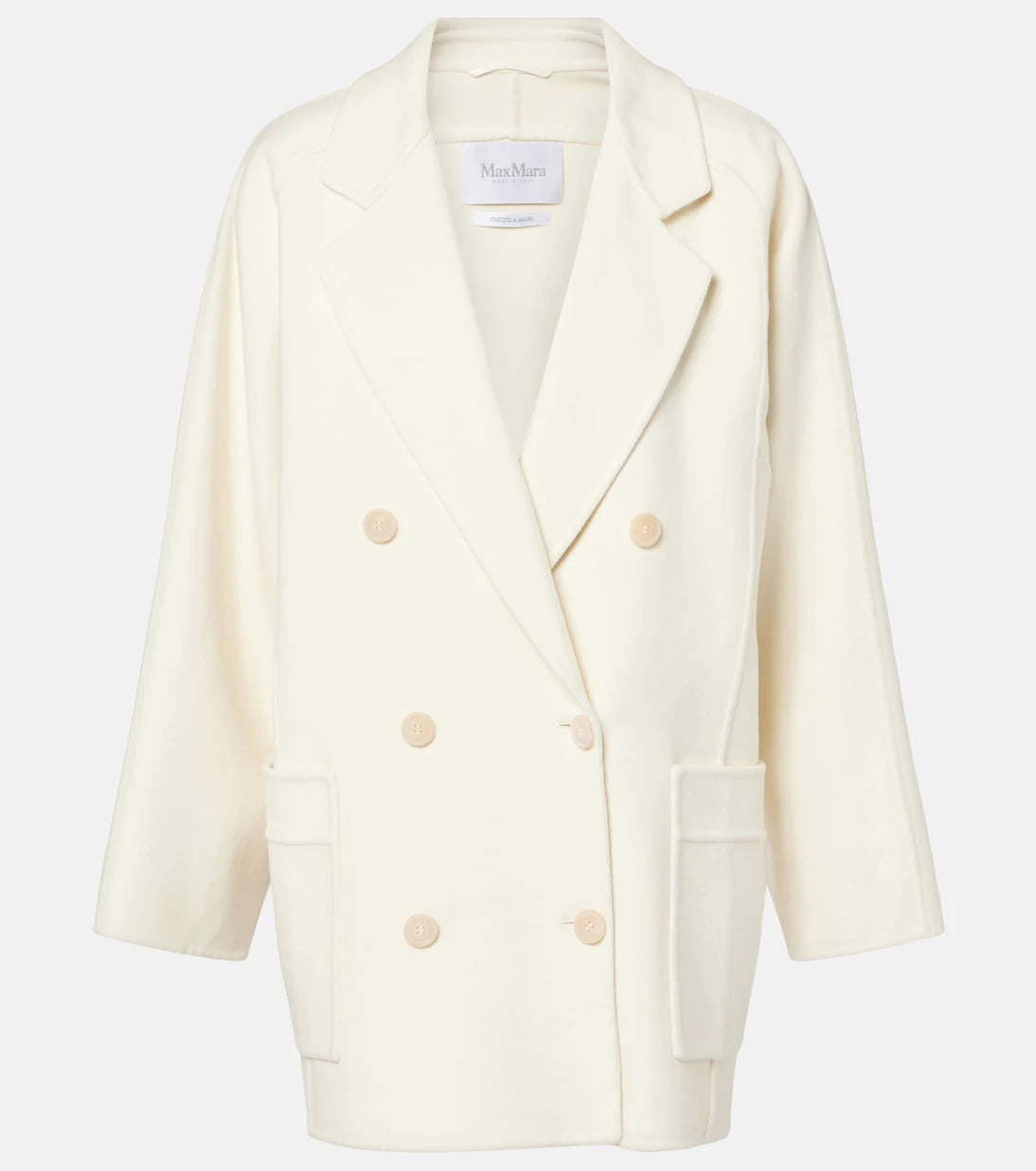 Max Mara - Orma double-breasted wool and cashmere jacket