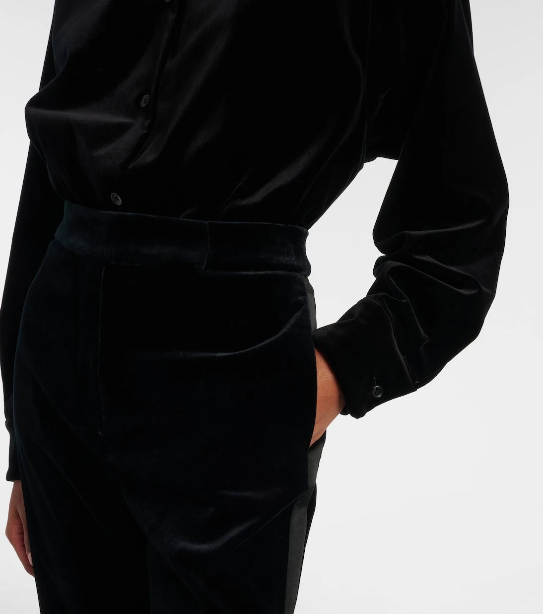 Max Mara - Pamuklu kadife body