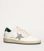 White Leather Ball Star Sneakers