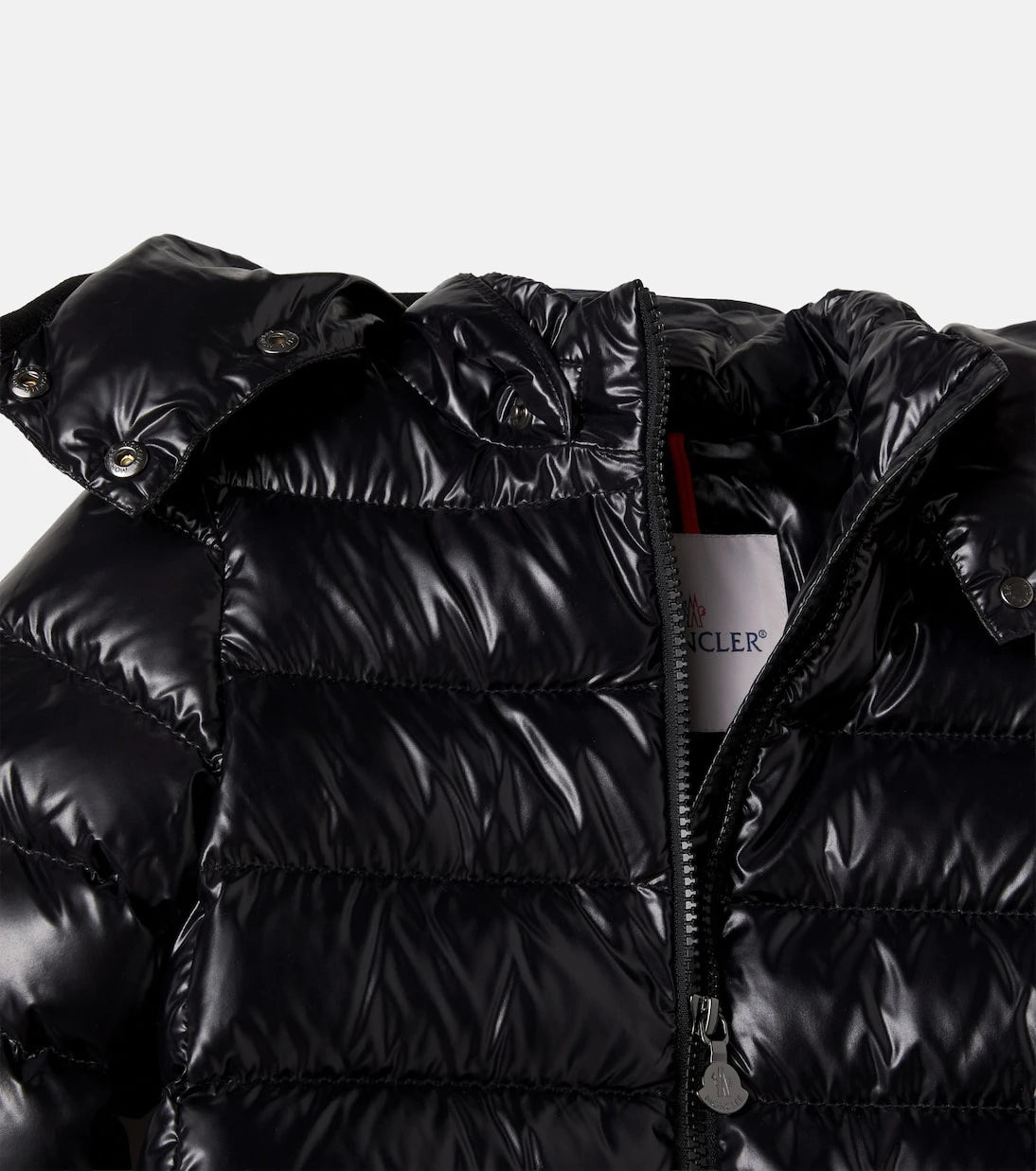 Moncler Enfant - Moka quilted down coat