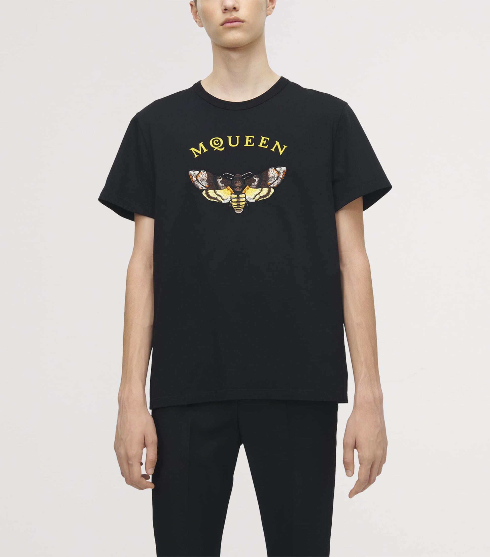 Cotton Embroidered Logo T-Shirt