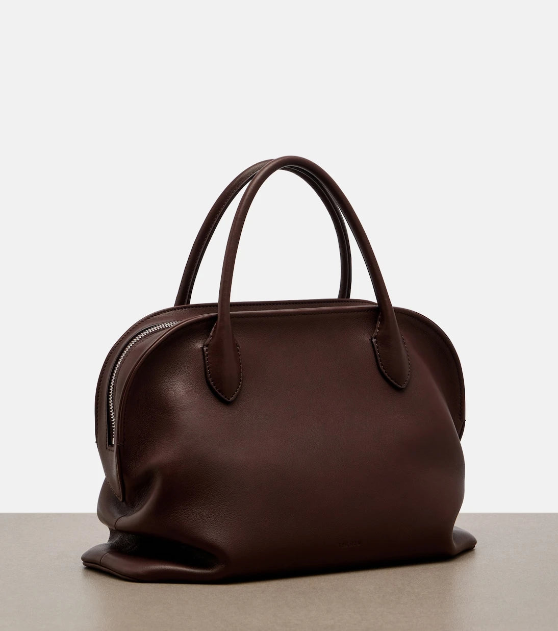The Row - Agnes 12 leather top-handle bag
