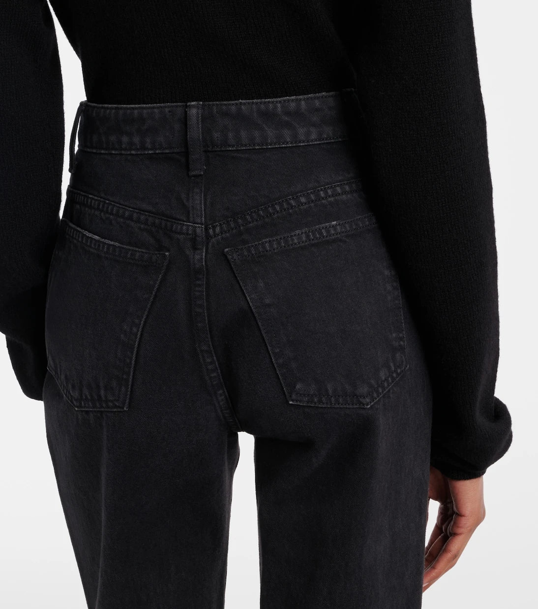Khaite - Danielle high-rise straight jeans