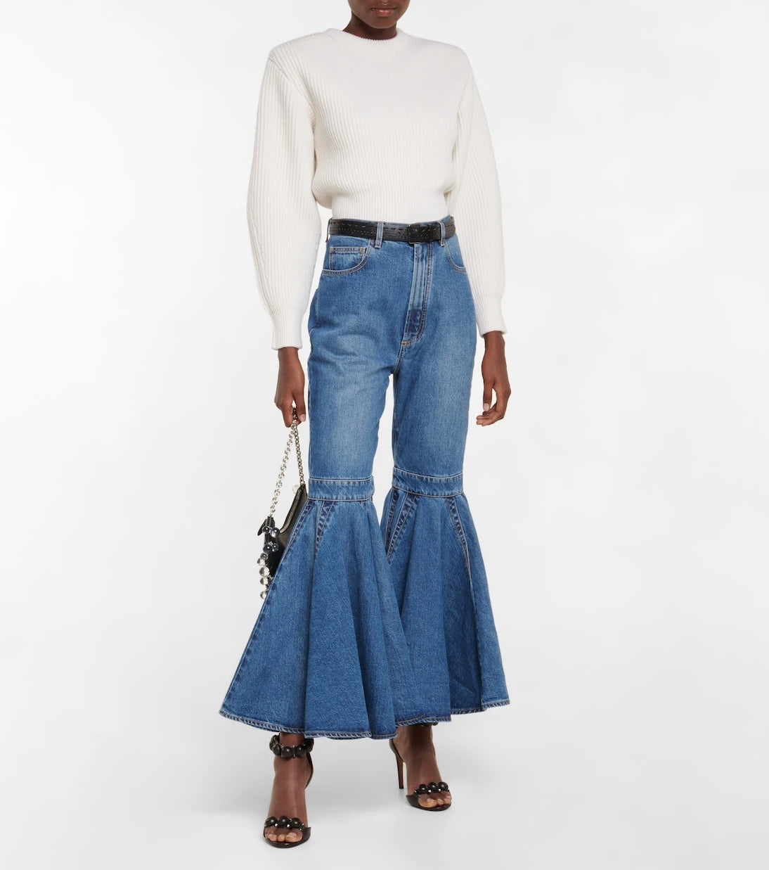 Alaïa - Fitilli örgü kazak
