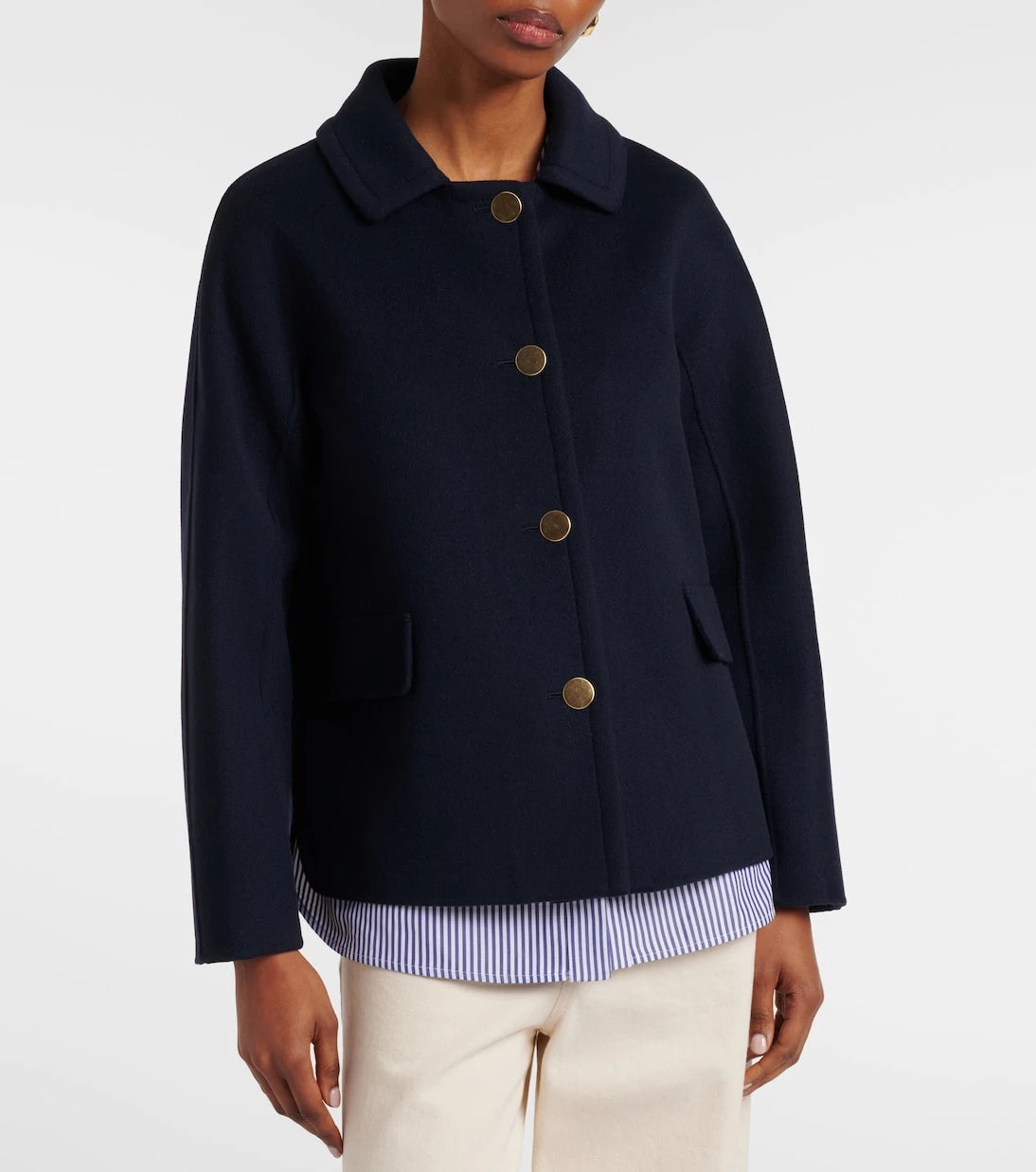 'S Max Mara - جاكيت صوف بكر Grazia