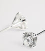 White Gold and Diamond Stud Earrings (1.00ctw)