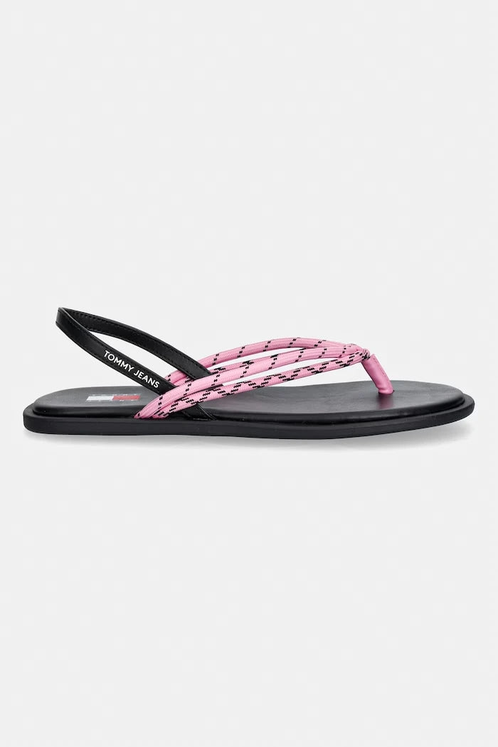 Tommy Jeans kadın sandalet TJW CASUAL ROPE SANDAL