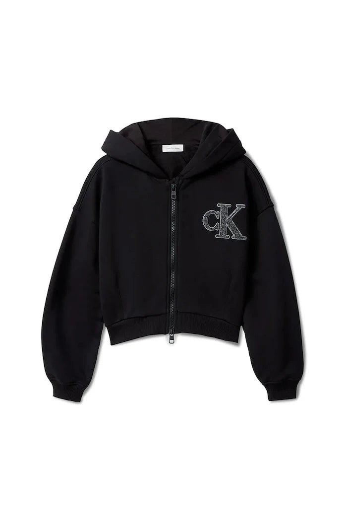 Детски памучен суичър Calvin Klein Jeans