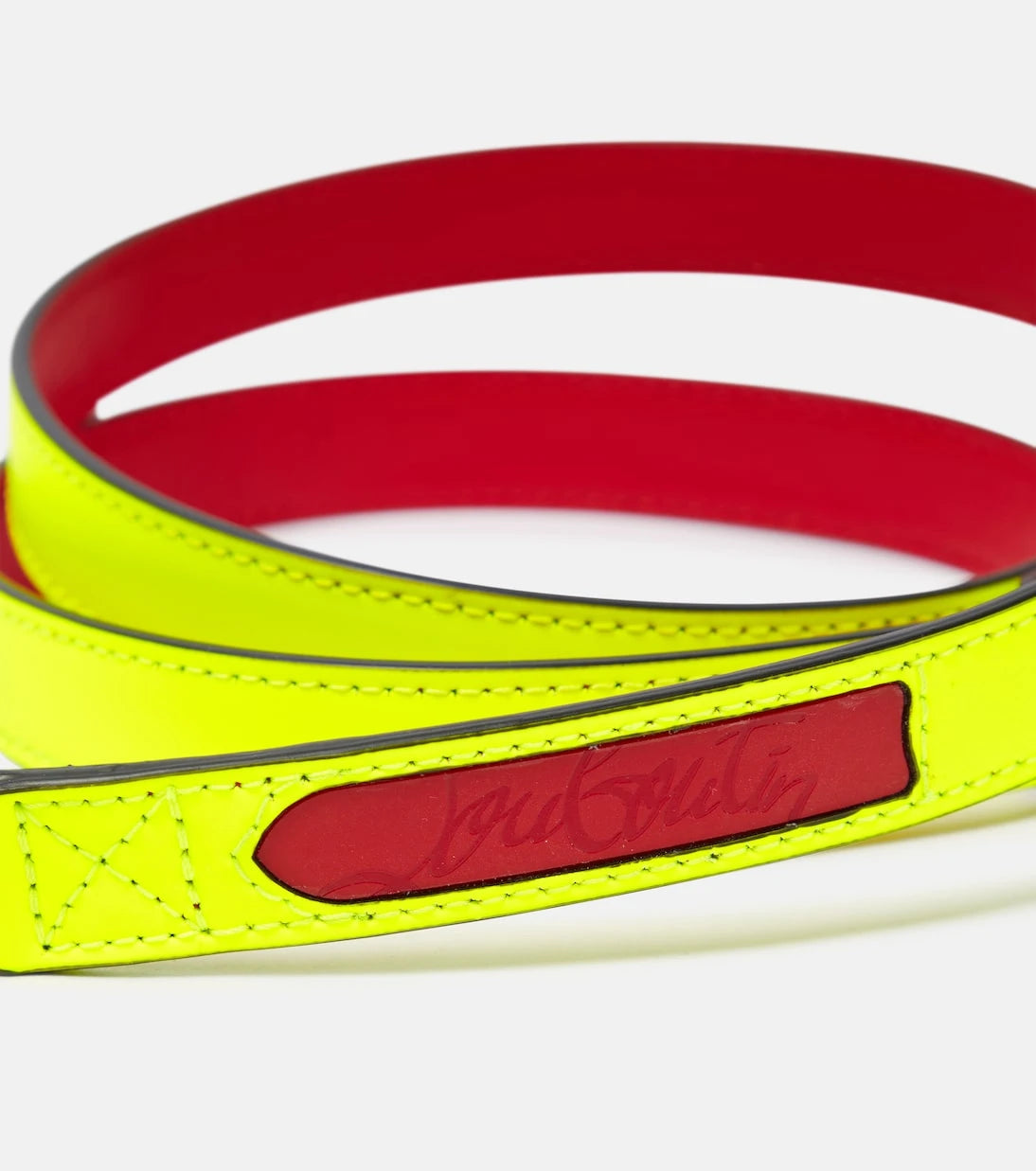 Christian Louboutin - Loubileash leather dog leash