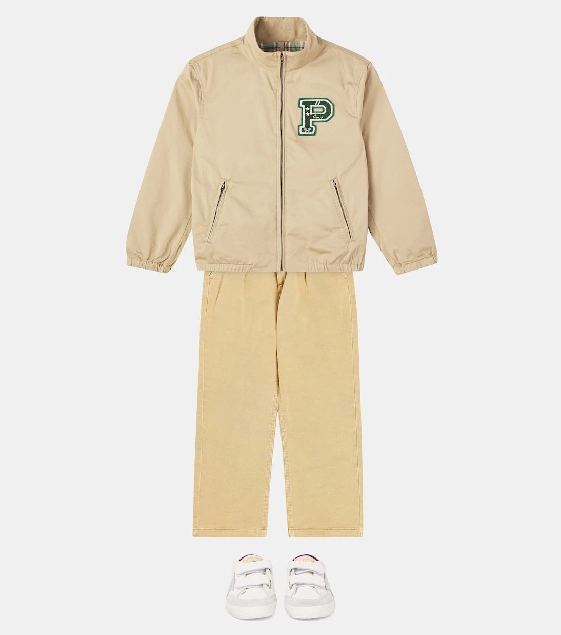 Polo Ralph Lauren Kids - Patch-appliqué cotton twill jacket