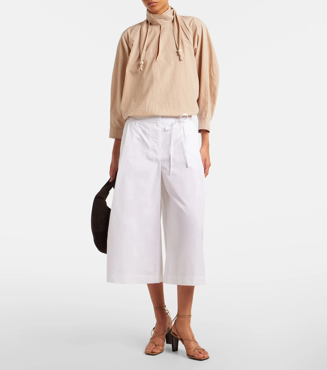 Lemaire - Croissant Medium leather shoulder bag