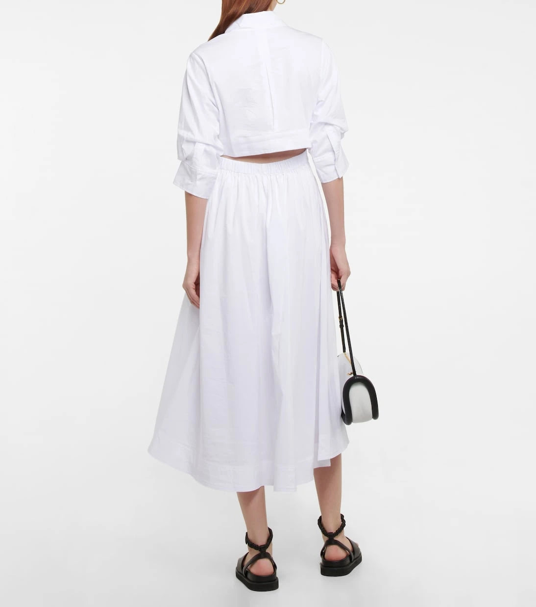 Simkhai - Jazz cotton-blend poplin shirt dress