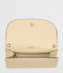Jimmy Choo Beige Leather Curve Chain Wallet