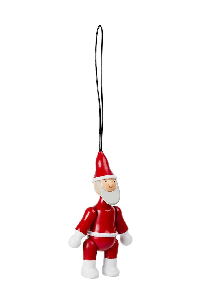 Kay Bojesen Noel Ağacı Süsü Santa Claus and Santa Clara (2 Parça)
