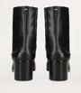 Maison Margiela Black Leather Tabi Boots 60