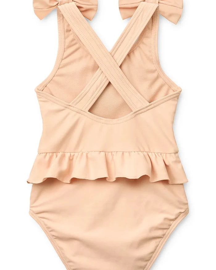Liewood цял бански за деца Amara Baby Swimsuit w Bow