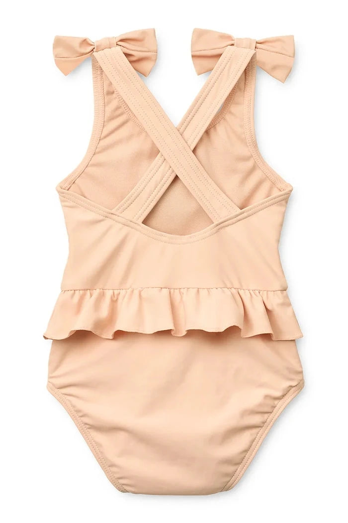 Liewood цял бански за деца Amara Baby Swimsuit w Bow