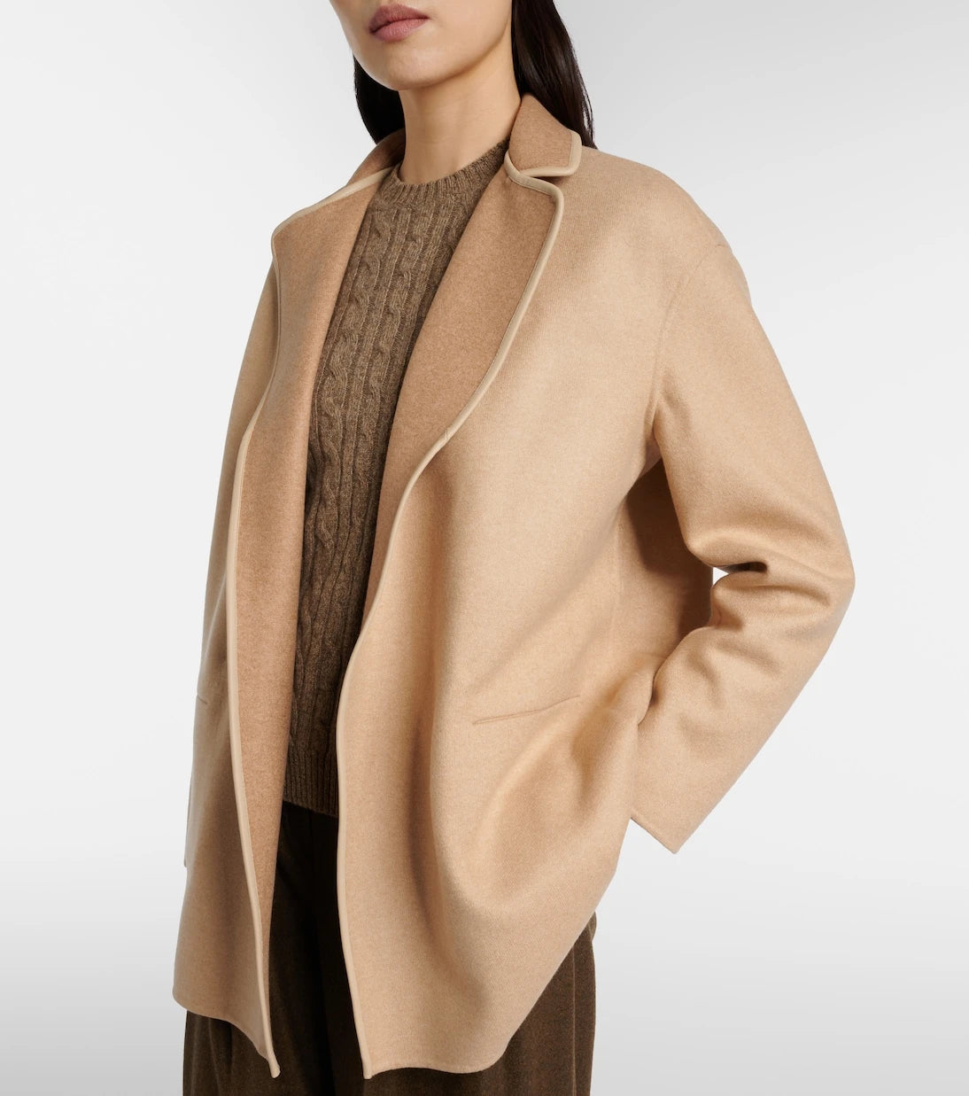 Loro Piana - Jimi 16 reversible cashmere-blend coat