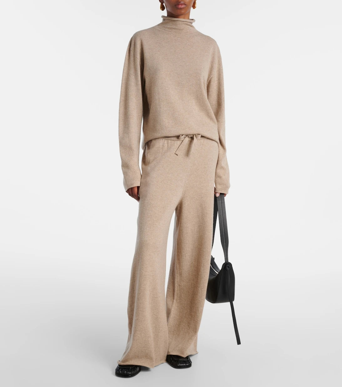 Jil Sander - Cashmere wide-leg pants