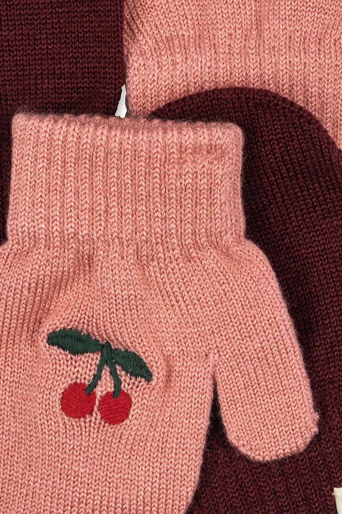 Çocuklar için yünlü eldivenler 2 PACK FILLA MITTENS