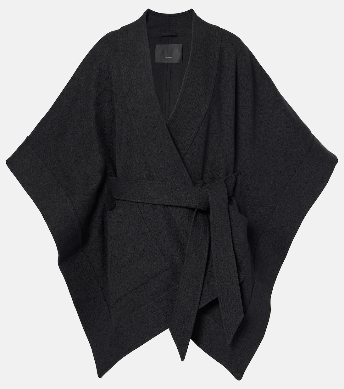 Wardrobe.NYC - Belted cotton cape