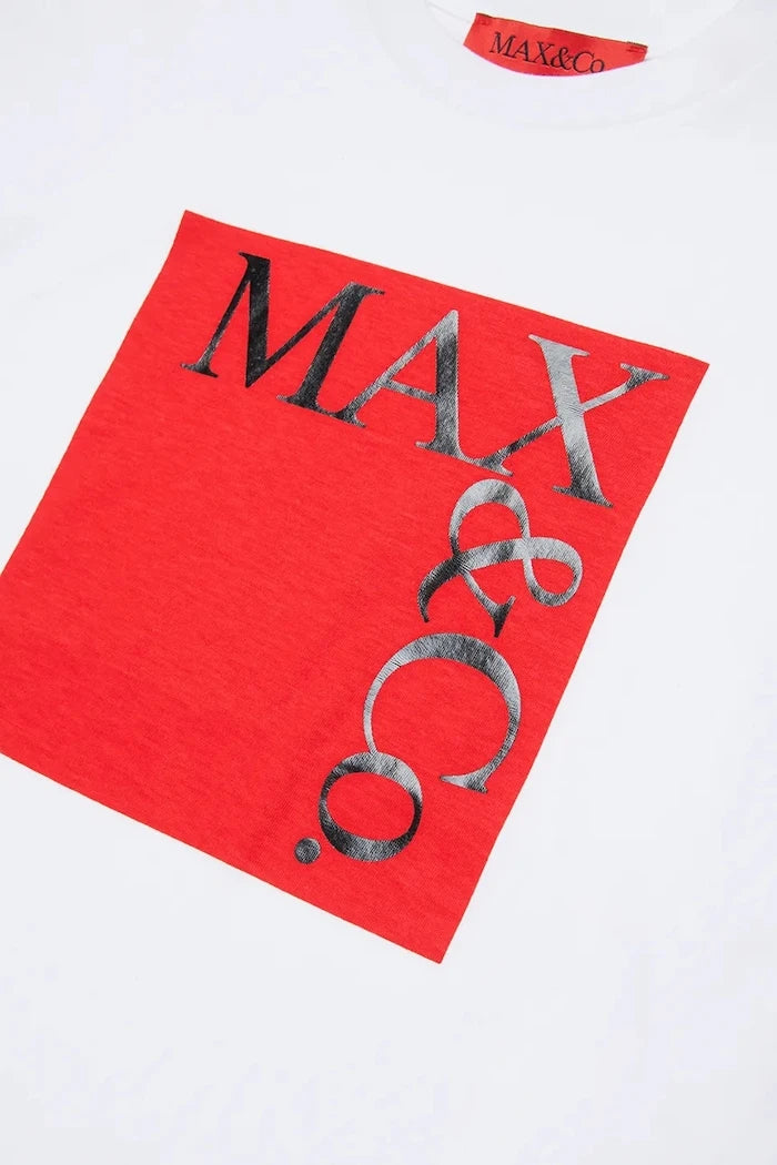 Детска памучна тениска MAX&Co. MAXT1F T-SHIRT