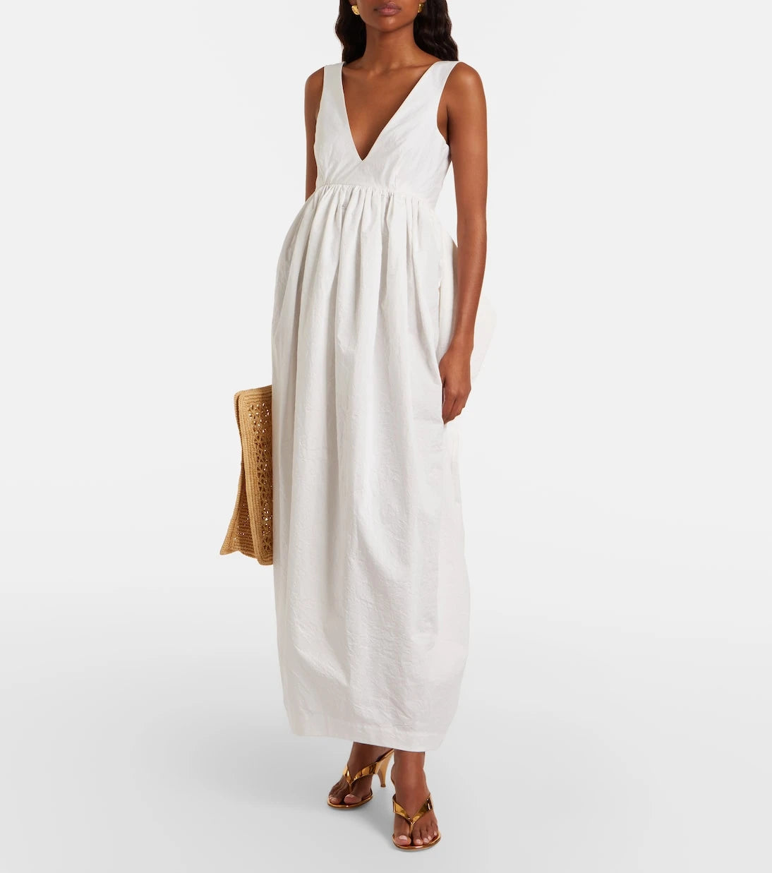 Róhe - Cotton-blend maxi dress