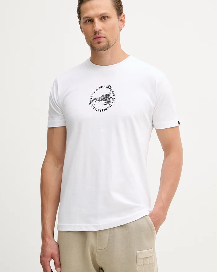 Alpha Industries Erkek Pamuklu US Scorpion Backprint Tişört