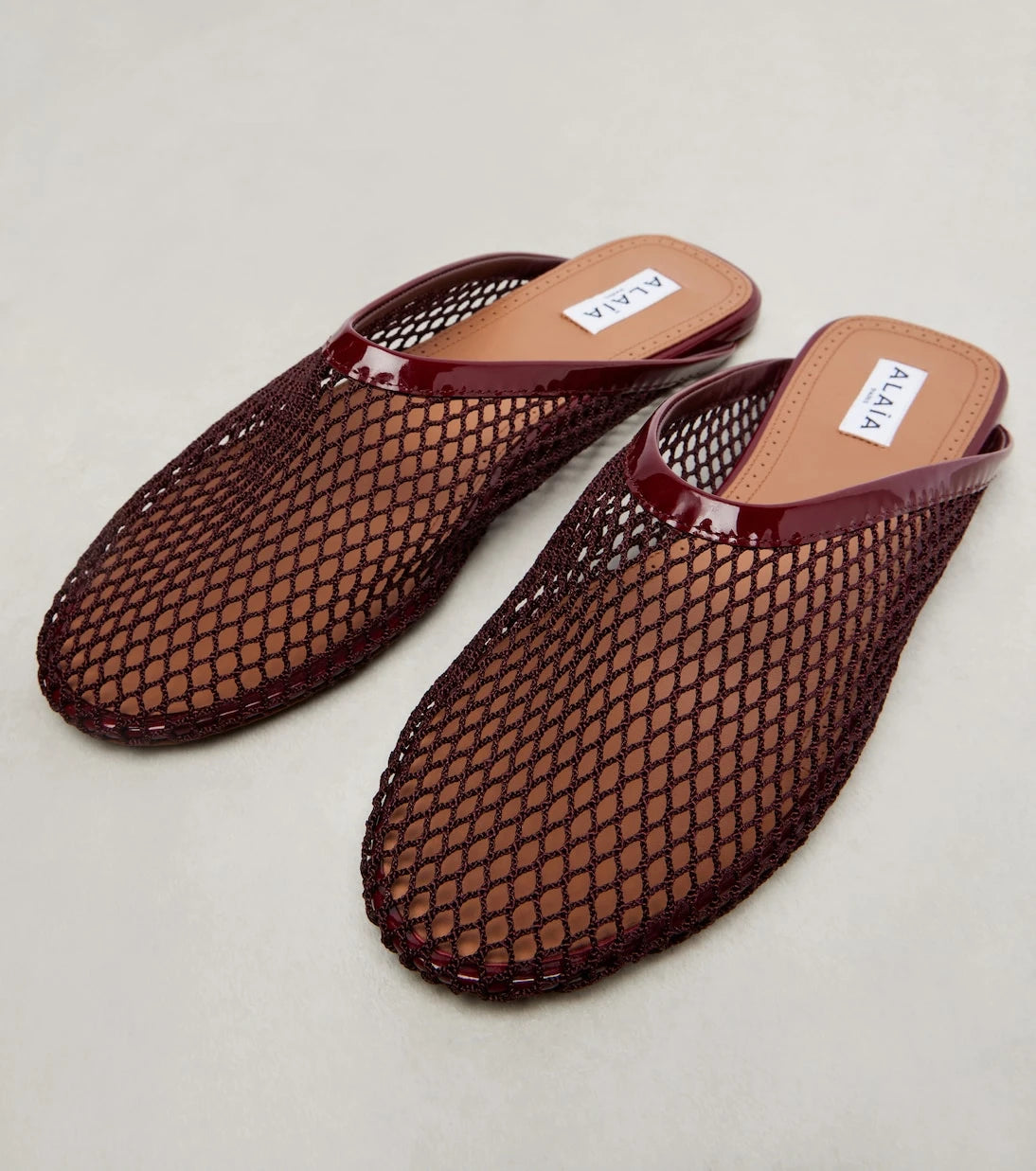 Alaïa - Fishnet mules