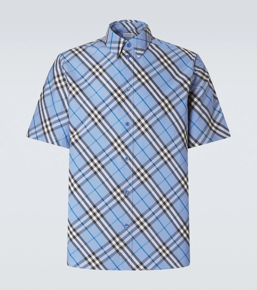 Burberry - Burberry Check cotton poplin shirt