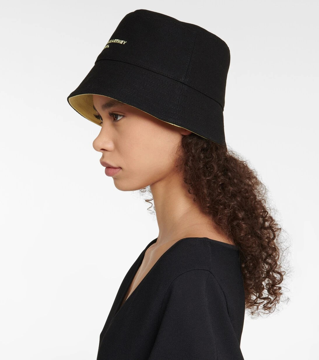 Stella McCartney - Reversible embroidered bucket hat