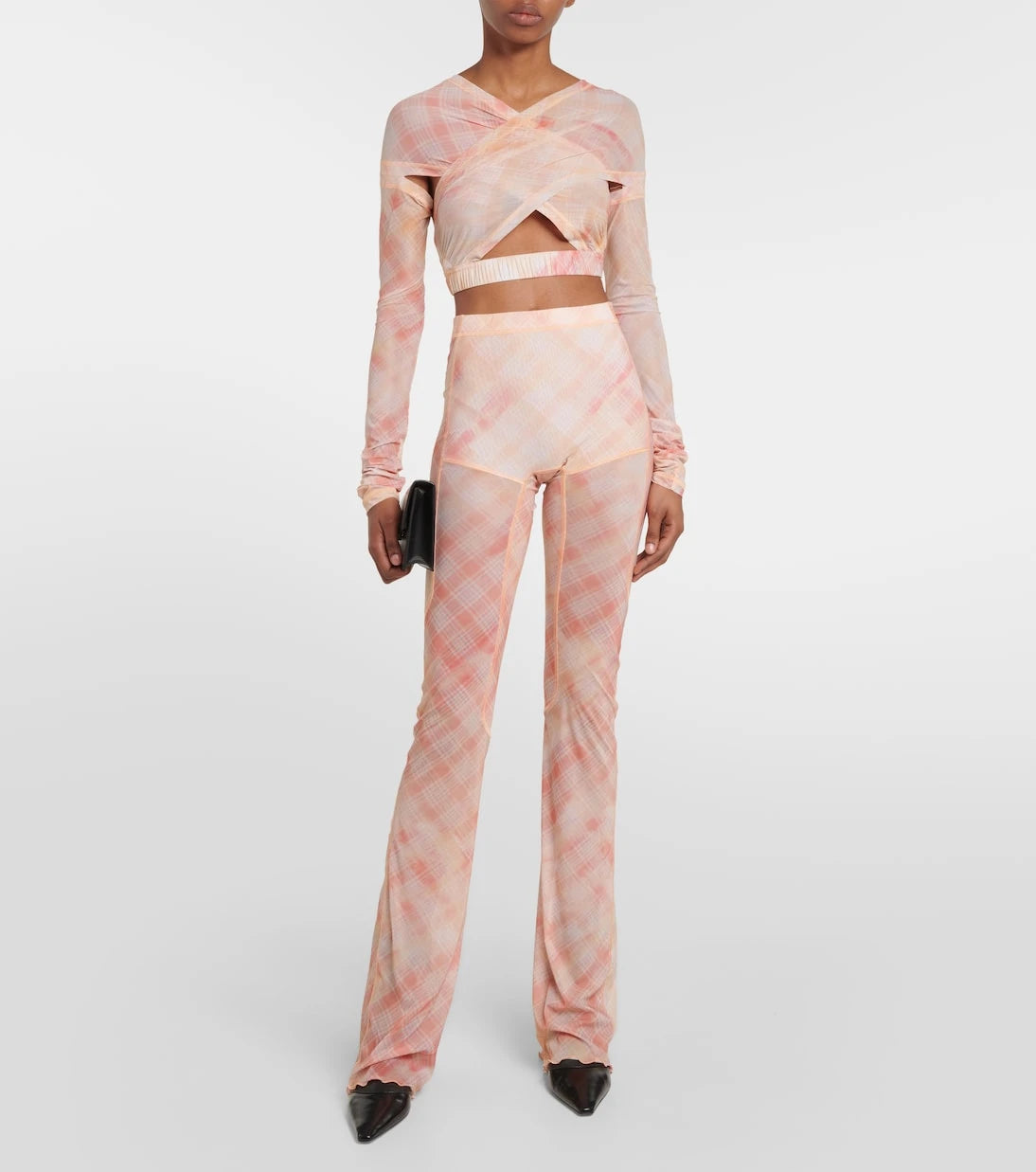 KNWLS - Anti Cross Over jersey crop top