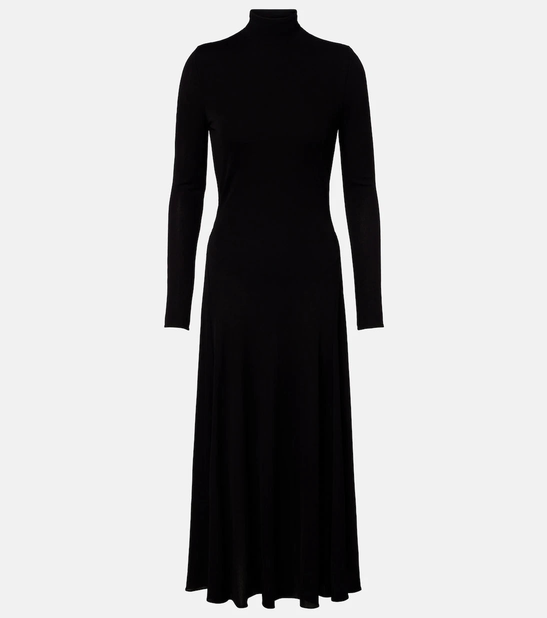 Alaïa - Heart cutout jersey midi dress