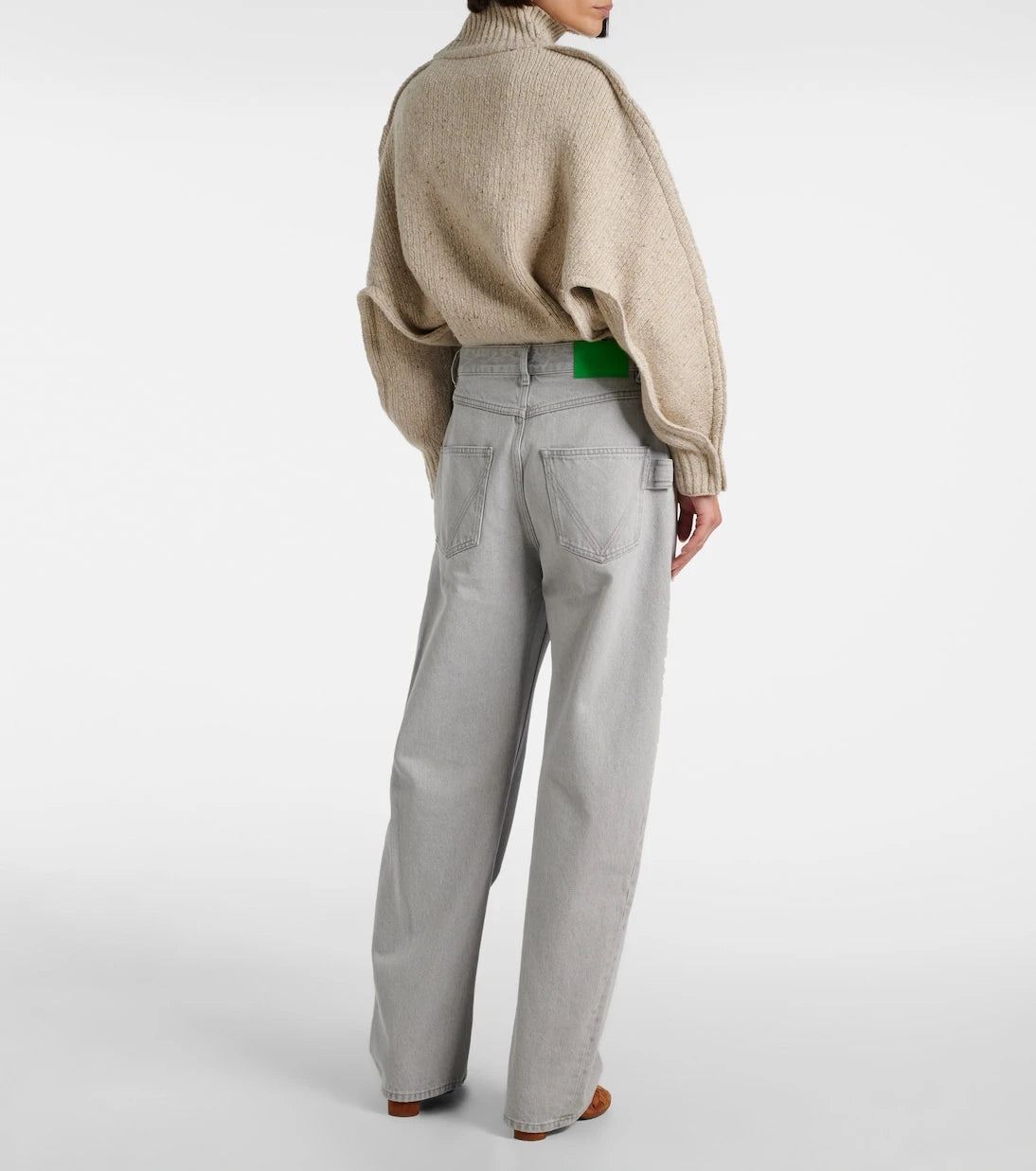 Bottega Veneta - Mid-rise wide-leg jeans