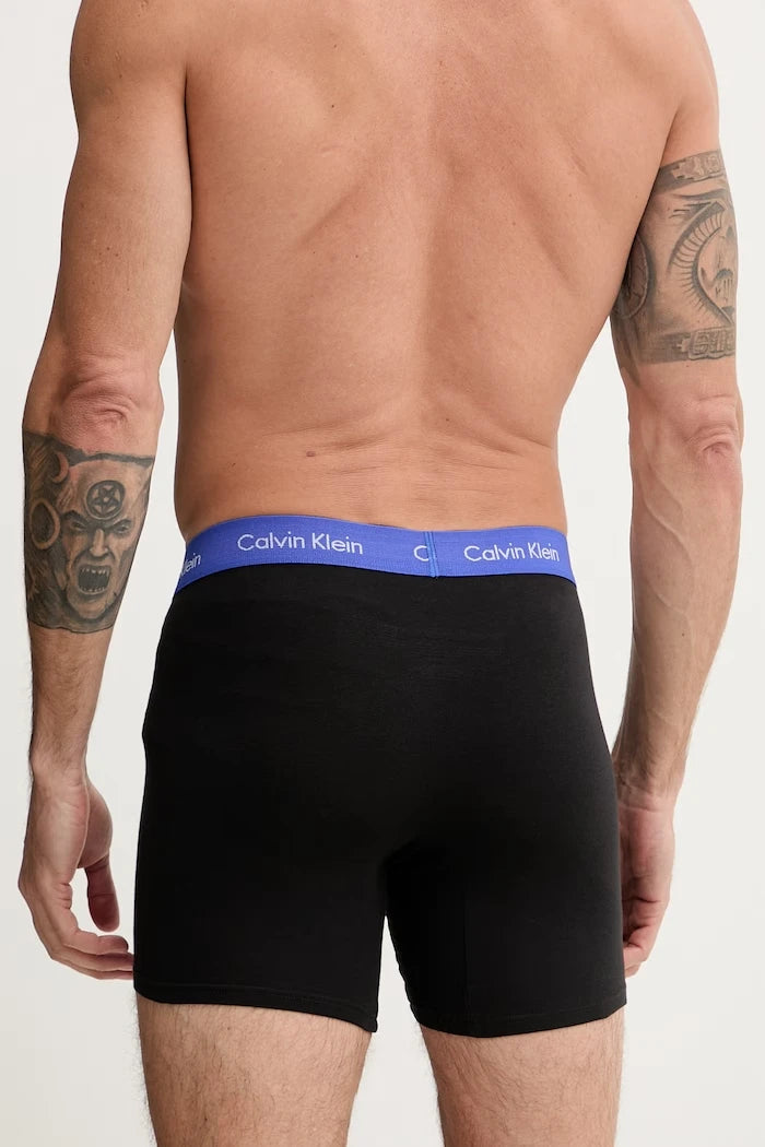Calvin Klein Underwear Erkek Pamuklu Elastan Boxer 3’lü