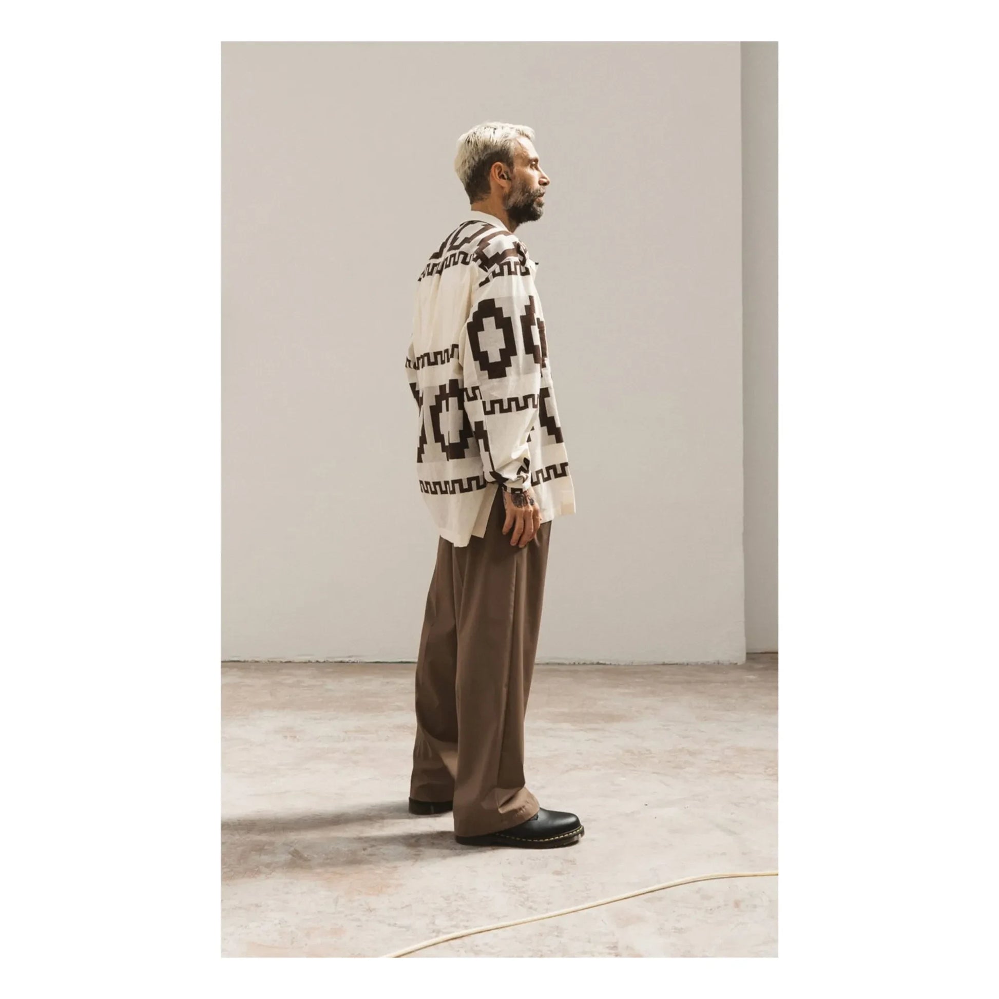 Wooden Store - Hiroko shirt | Brown