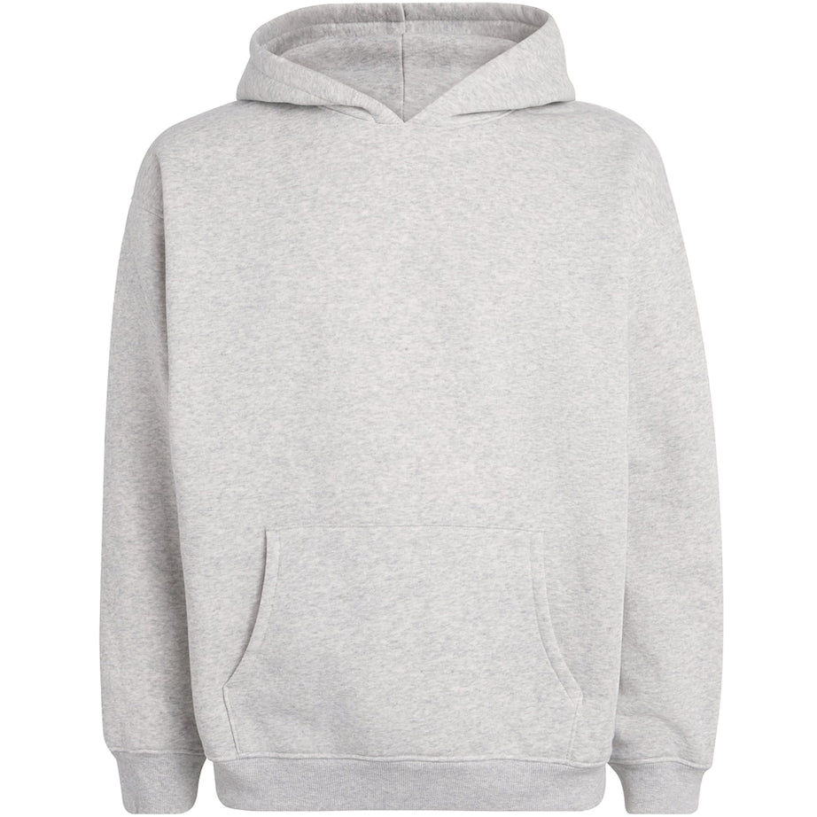 Fleece Lounge Relaxed Hoodie LIGHT HEATHER GREY