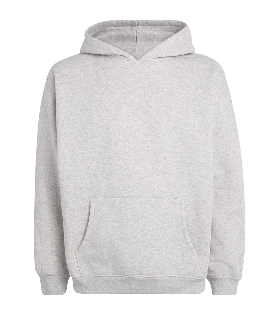 Fleece Lounge Relaxed Hoodie LIGHT HEATHER GREY