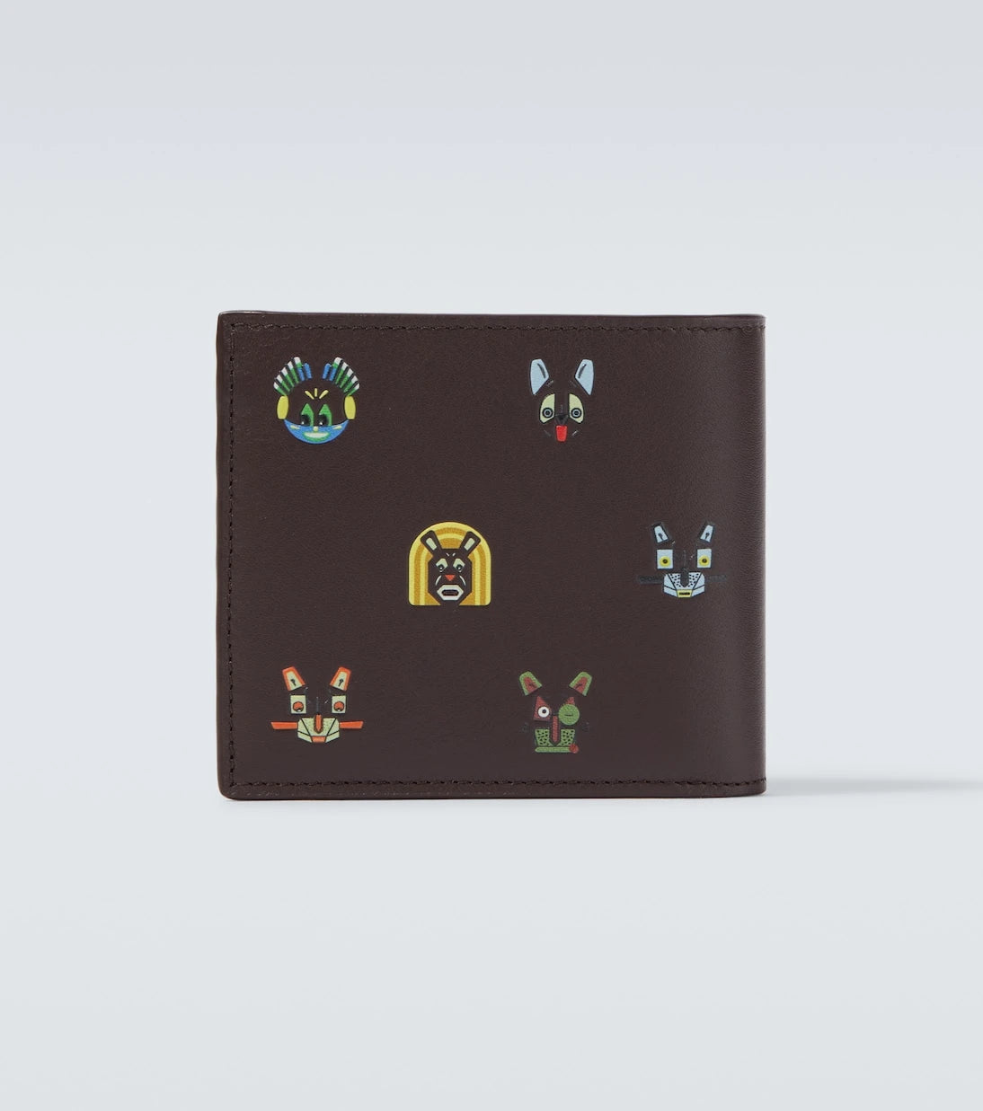 Loewe - x Louis Wain Cats leather bifold wallet