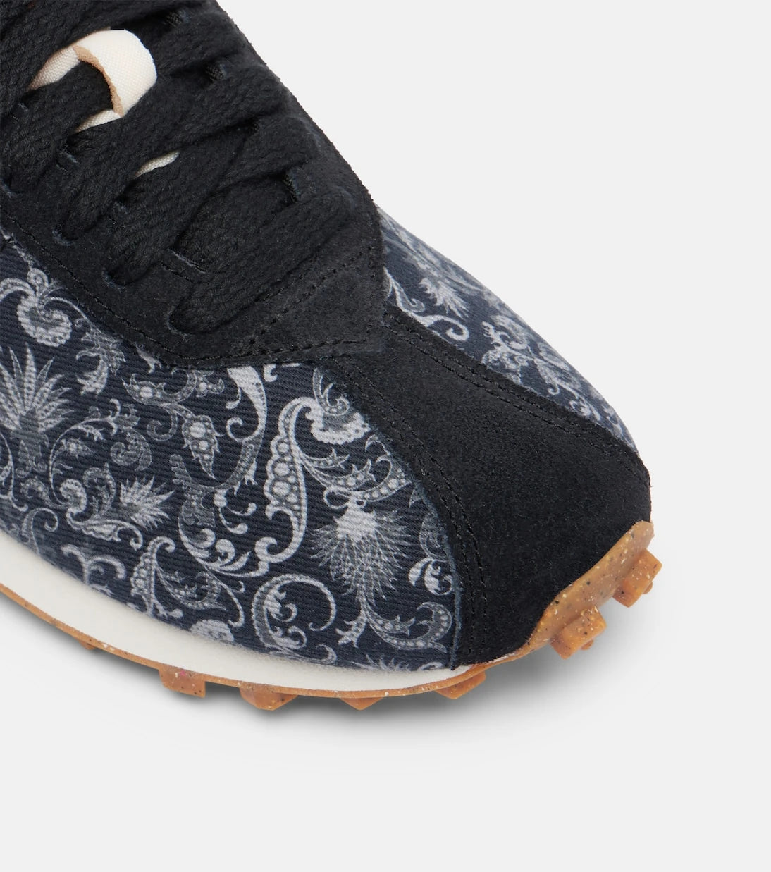 Nike - LD-1000 paisley leather-trimmed sneakers