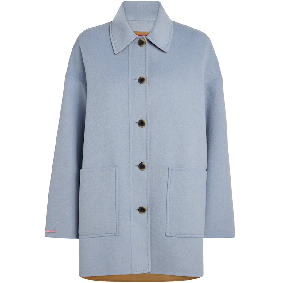MAX&Co. Blue Wool Coat