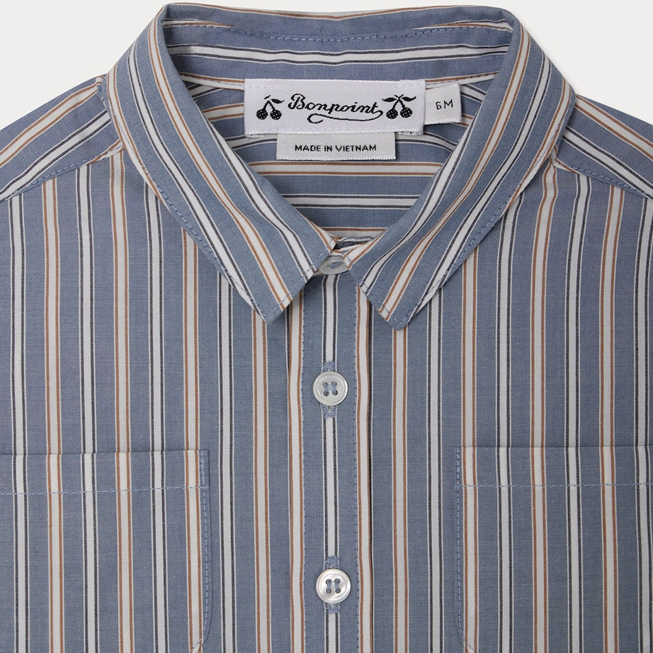 Cotton Stripe Shirt (6-18 Months)
