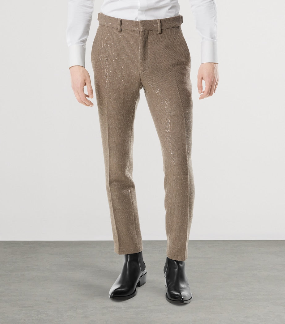 TOM FORD Virgin Wool-Blend Dyllan Trousers