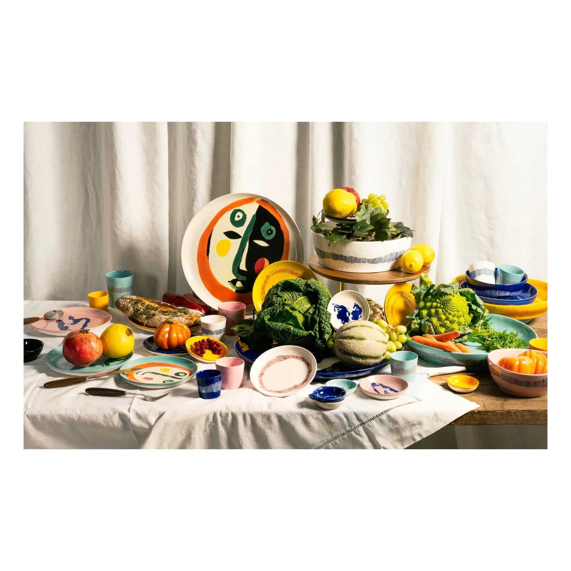 Serax - Feast plates, Ottolenghi - Set of 2 | Pink